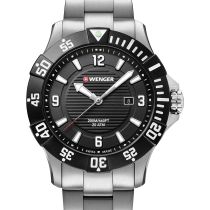 Wenger 01.0641.131 Seaforce Taucheruhr Herrenuhr 43mm 20ATM