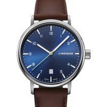 Wenger 01.1731.123 Urban Classic Herrenuhr 40mm 10 ATM