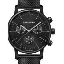 Wenger 01.1743.116 Urban Klassik Chronograph Herrenuhr 44mm 10ATM