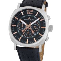 Jacques Lemans 1-1645J Lugano Chronograph Herrenuhr 46mm 10ATM