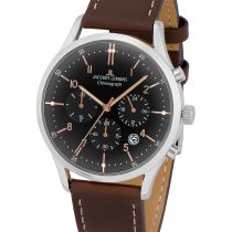 Jacques Lemans 1-2068O Retro Classic Chronograph Herrenuhr 41mm 5ATM