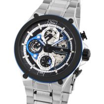 Jacques Lemans 1-2150D Manchester Multifunktion Herrenuhr 43mm 10ATM