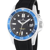 Jacques Lemans 1-2170D Hybromatic Diver Herrenuhr 41mm 20ATM