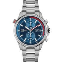 Hugo Boss 1513823 Globetrotter Chronograph Herrenuhr 46mm 10ATM