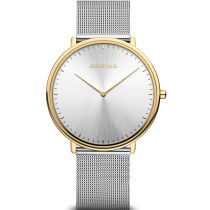 Bering 15739-010 Ultra Slim Unisex Damenuhr Herrenuhr 39mm 3ATM