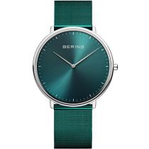 Bering 15739-808 Unisex Damenuhr Herrenuhr Ultra Slim 39mm 3ATM