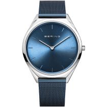 Bering 17039-307 Ultra Slim Unisex Damenuhr Herrenuhr 39mm 3ATM