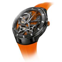 Bulova 28A205 Herrenuhr Accutron DNA Casino Limited Edition orange