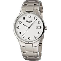 Boccia 3512-08 Herrenuhr Titanium 36mm 5ATM