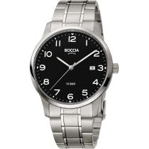 Boccia 3621-01 Herrenuhr Titanium 40mm 10ATM