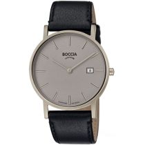 Boccia 3637-01 Herrenuhr Titanium 37mm 5ATM