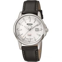 Boccia 3643-01 Herrenuhr Solar Titanium 39mm 5ATM