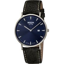 Boccia 3648-02 Herrenuhr Titanium 39mm 3ATM