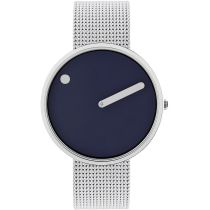 PICTO 43393-0820 Unisex Uhr Midnight Blue 40mm 5ATM