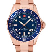 Swiss Alpine Military 7052.1165 GMT Diver Herrenuhr 42mm 10ATM