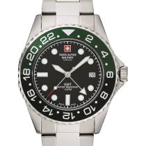 Swiss Alpine Military 7052.1138 Herrenuhr GMT 42mm 10ATM