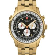 Swiss Alpine Military 7078.9117 Chronograph Herrenuhr 45mm 10ATM