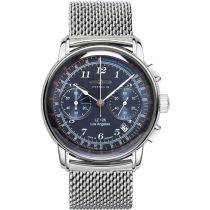 Zeppelin 7614M-3 LZ126 Los Angeles Chronograph Herrenuhr 43mm 5ATM