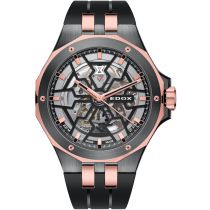 Edox 85303-357GR-NRN Delfin Mecano Automatik Herrenuhr 43mm 20ATM