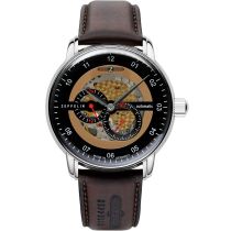 Zeppelin 8664-5 New Captains Line Automatik Herrenuhr 43mm 5ATM