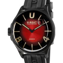 U-Boat 9501 Darkmoon Red PVD Soleil Herrenuhr 40mm 5ATM