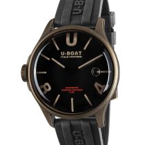 U-Boat 9548 Darkmoon Brown Vintage Herrenuhr 44mm 5ATM