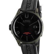 U-Boat 9552 Darkmoon Grey Camouflage Herrenuhr 40mm 5ATM