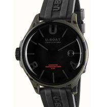 U-Boat 9553 Darkmoon Grey Camouflage Herrenuhr 44mm 5ATM