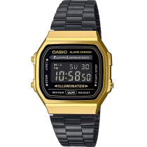 Casio A168WEGB-1BEF Vintage Iconic Unisex Damenuhr Herrenuhr 36mm