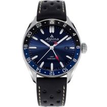 Alpina AL-247NB4E6 Alpiner GMT Herrenuhr 42mm 10ATM