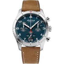 Alpina AL-372NW4S26 Startimer Pilot Chronograph Herrenuhr 41mm 10ATM