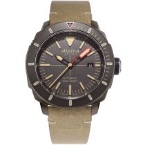 Alpina AL-525LGG4TV6 Seastrong Diver Automatik Herrenuhr 46mm 30ATM