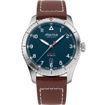 Alpina AL-525NW4S26 Startimer Pilot Automatik Herrenuhr 41mm 10ATM