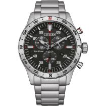 Citizen AT2520-89E Eco-Drive Chronograph Herrenuhr 44mm 10ATM