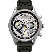 AVI-8 AV-4065-01 Hawker Harrier Chronograph Herrenuhr 45mm 5ATM