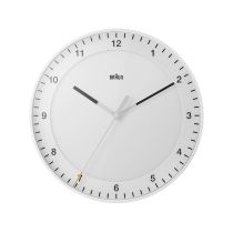 Braun BC17W Klassik Wanduhr