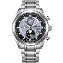 Citizen BY1010-81H Eco-Drive Mondphase Titanium Funkuhr Herrenuhr