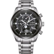 Citizen BY1018-80E Eco-Drive Mondphase Titanium Funkuhr Herrenuhr