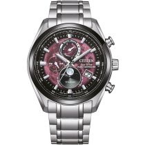 Citizen BY1018-80X Eco-Drive Mondphase Titanium Funkuhr Herrenuhr