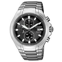 Citizen CA0700-86E Eco-Drive Super-Titanium Chronograph Herrenuhr 42mm 10ATM