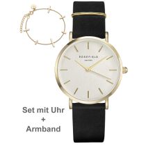 Rosefield DWBJG-D12 The West Village Set + Armband Damenuhr 34mm