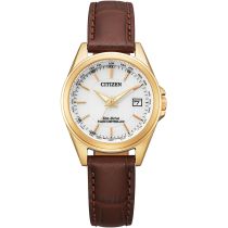 Citizen EC1183-16A Eco-Drive Funkuhr Damenuhr 29mm 10ATM