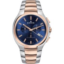 Edox 10239-357R-BUIR Les Bemonts Chronograph 42mm 3ATM