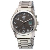 ETT EGS-11332-53M Solar Drive Funkuhr Basic Herrenuhr 39mm 5ATM