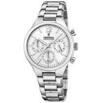 Festina F20391/1 Boyfriend Chronograph Damenuhr 36mm 5ATM