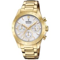 Festina F20400/1 Boyfriend Chronograph Damenuhr 39mm 10ATM