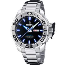 Festina F20665/3 Diver Herrenuhr Taucheruhr 46mm 20ATM