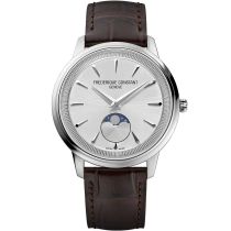 Frederique Constant FC-206S3S6 Damenuhr Slimline Ladies Moonphase 37mm 5ATM 