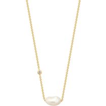 ANIA HAIE N019-02G Pearl of Wisdom Damen Halskette, verstellbar