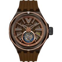 Nubeo NB-6075-0A Herrenuhr Messenger Tourbillon Limited 52mm 10ATM